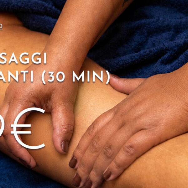 Promozione di luglio – 4 massaggi drenanti